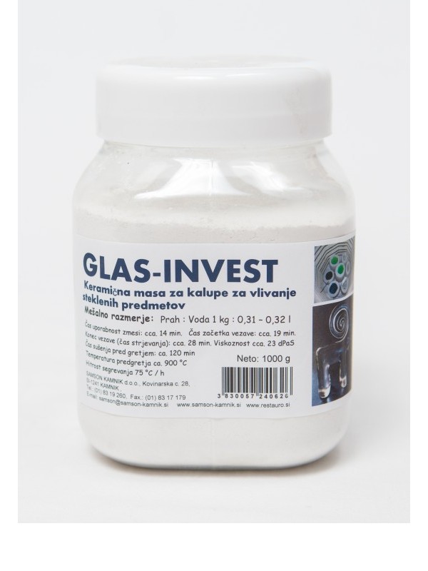 GLASS INVEST for pouring glass 1 kg