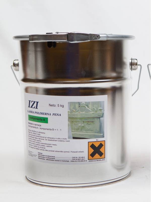 IZI light weight, rigid polymer foam 5 kg   5 kg
