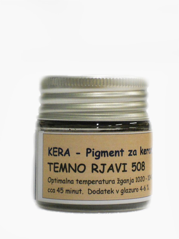 KERA Underglaze pigment DARK BROWN 508 30 g