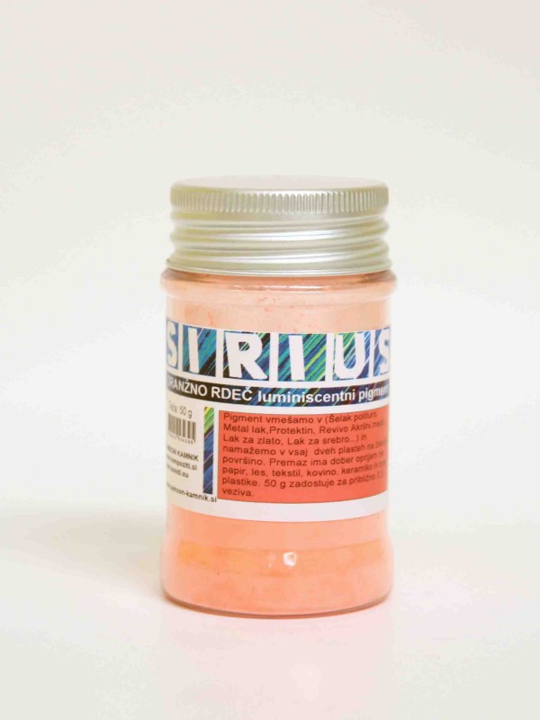 EFFECT SIRIUS orange-red luminescent pigment 50 g