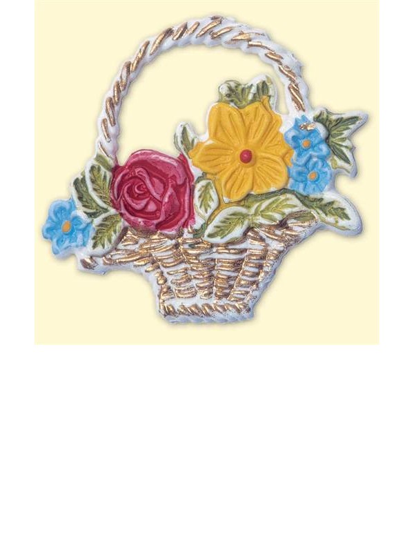 DECOR for candles - FLOWER BASKET 2