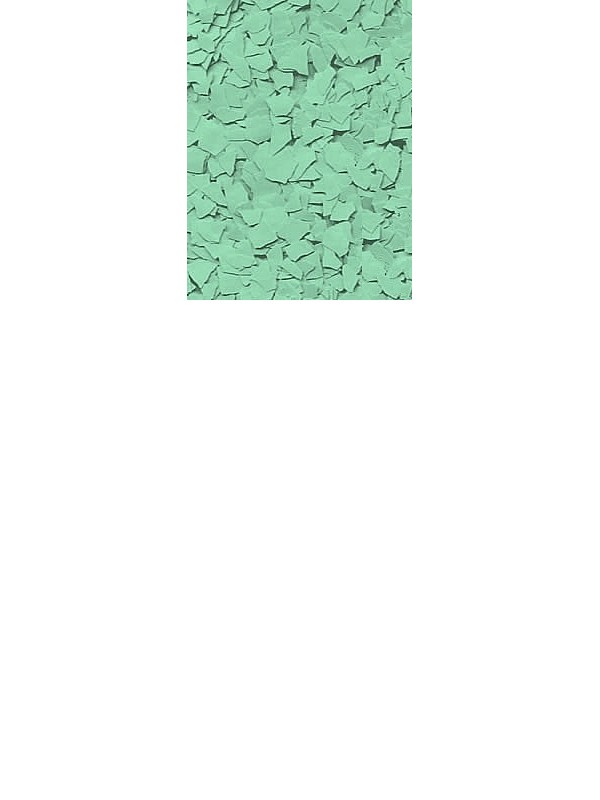 LUSTROUS colored flakes for EPOXY and WALL PAINTS