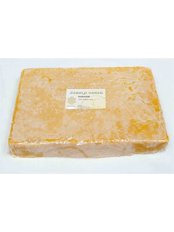 Čebelji vosek natur plošče   25 kg