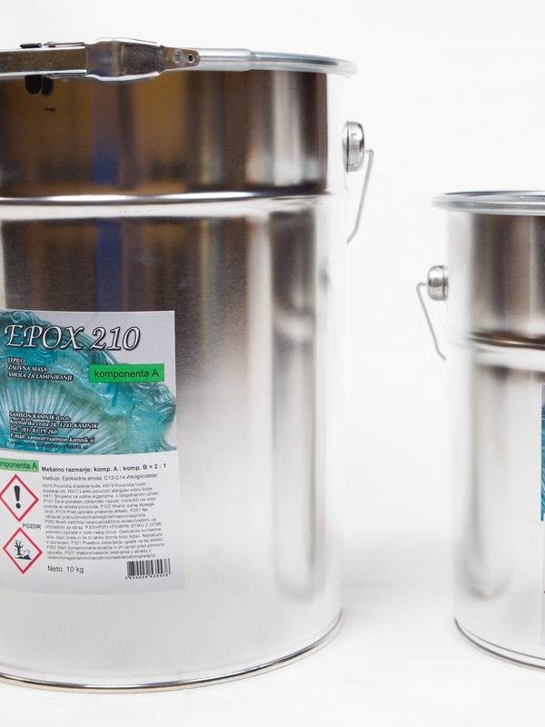 EPOKSIDNA SMOLA     EPOX 210      10 + 5 kg