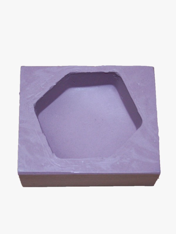 Silicone mold for soap hexagon