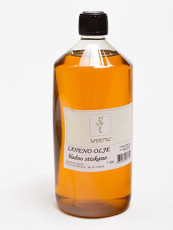 LINSEED OIL cold pressed 1 l