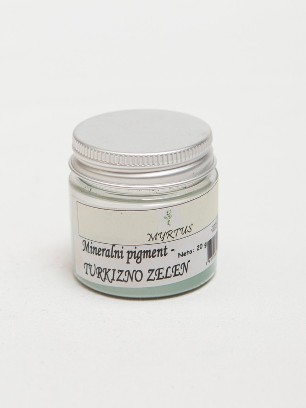 MYRTUS Mineral pigment TURQUOISE GREEN 20g