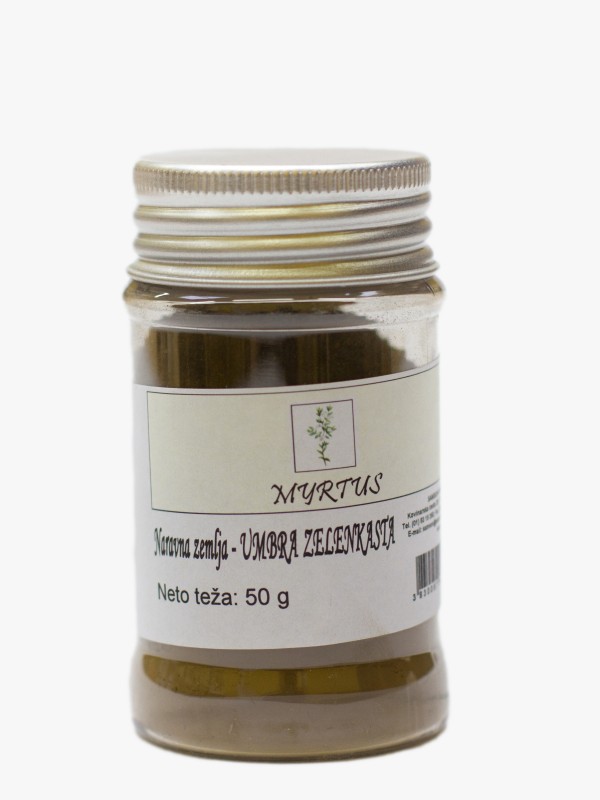 MYRTUS Natural earth UMBRA greenish 50 g