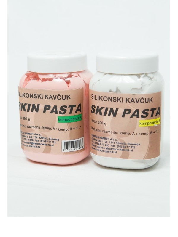SKIN PASTA koži prijazen silikonski kavčuk 500 g 500 g