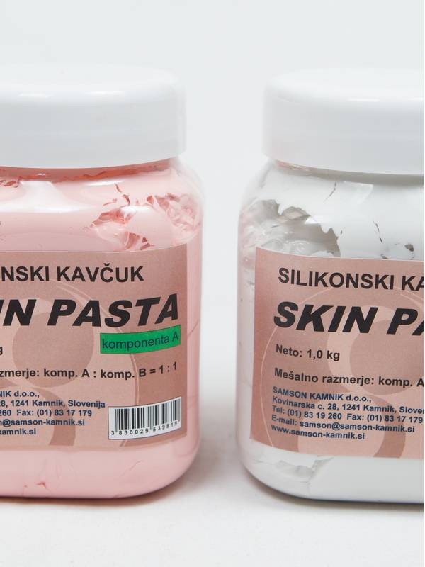SKIN PASTA koži prijazen silikonski kavčuk 1 1 kg