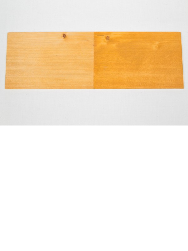 Tung oil pigmented with VIVAT pigment OXIDIZED YELLOW