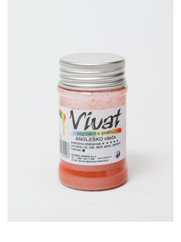 VIVAT natural earth ENGLISH RED 50 g