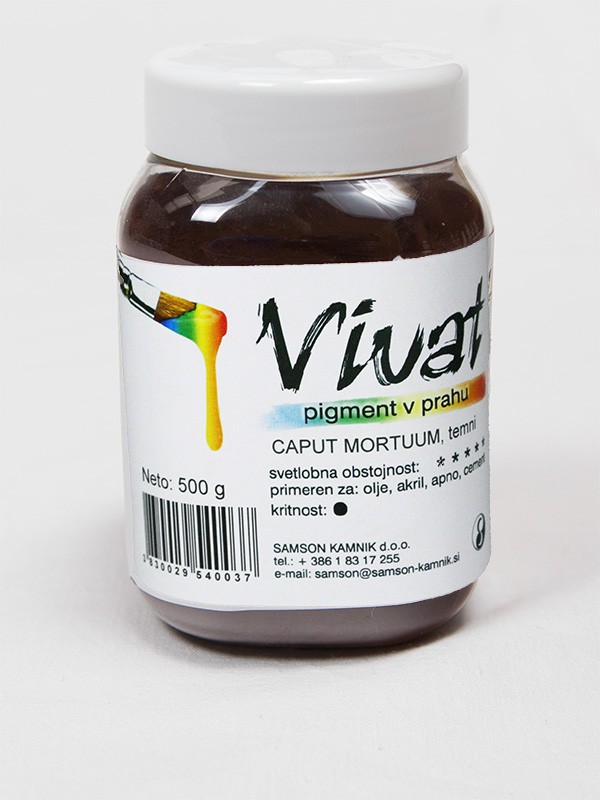 VIVAT natural earth CAPUT MORTUM dark 500 g
