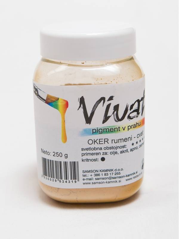 VIVAT natural earth OCHRE YELLOW FLOWER 250 g
