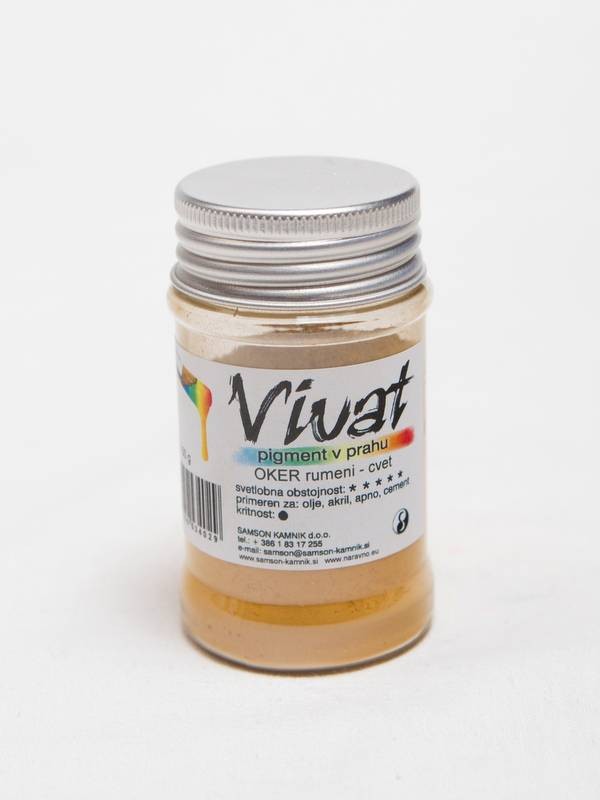VIVAT natural earth OCHRE YELLOW FLOWER 50 g