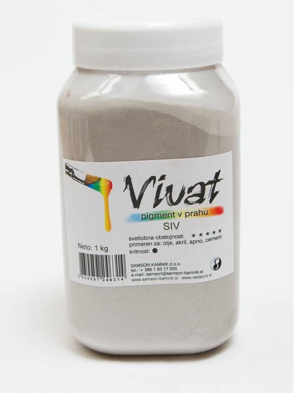 VIVAT oxide/inorganic pigment GRAY 1 kg