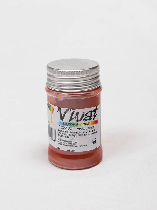 VIVAT natural earth POZZUOLI RED EARTH 50g