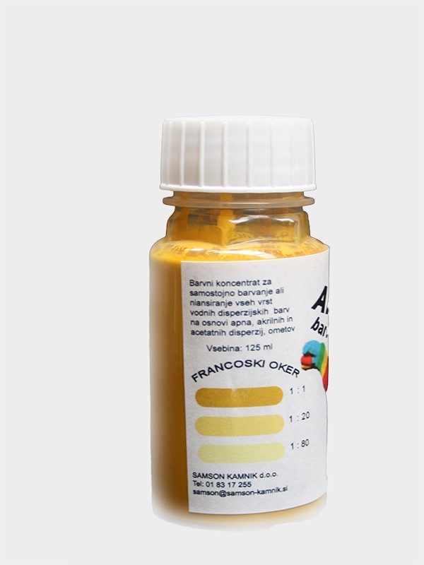 ALEGRO Francoski oker 125 ml