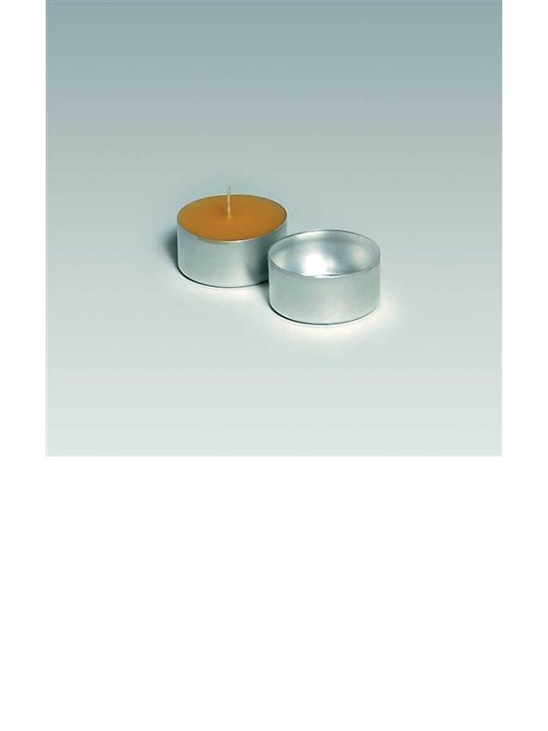 ALU HOLDERS for TEA CANDLES 50 pcs