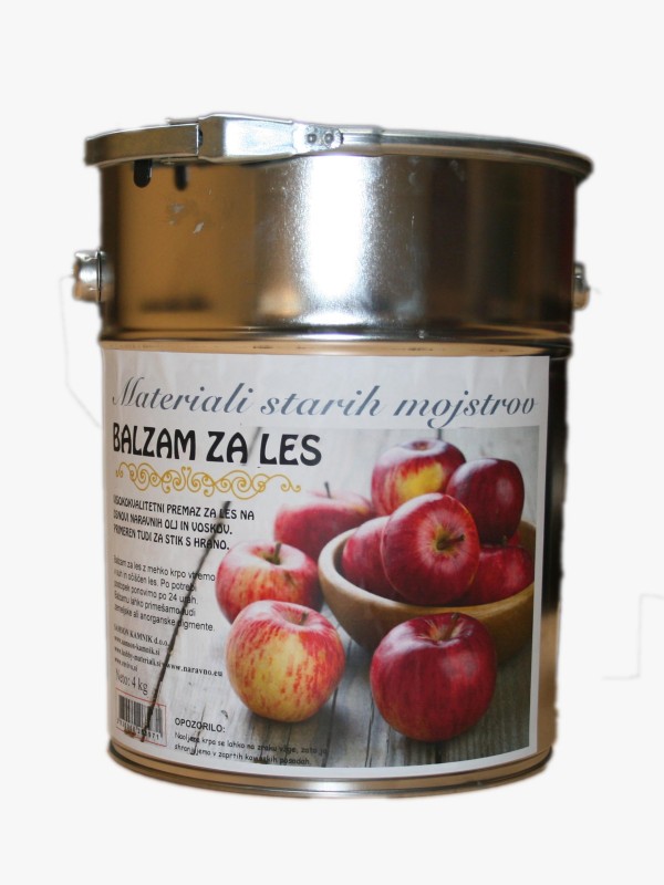 WOOD BALSAM finish for wooden surfaces in contact with food 4kg