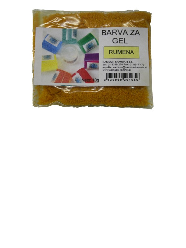 GEL COLOR yellow 10 g