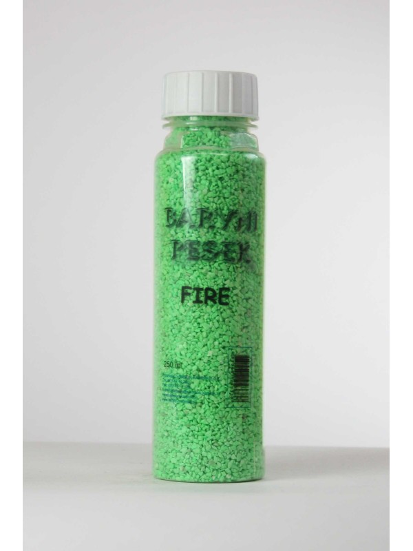 BARVIT FIRE Barvni pesek ZELEN 250 ml