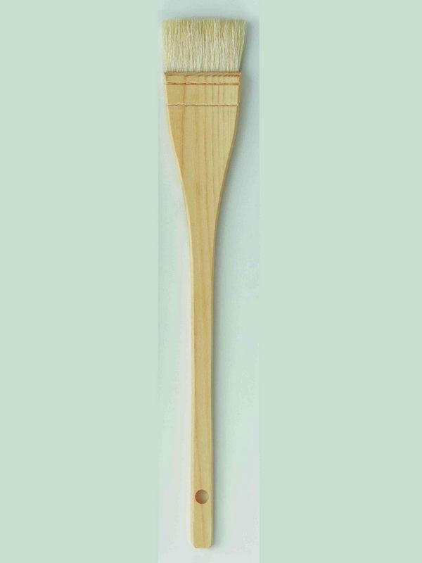 Čopiči iz belih kozjih dlak 11245, ploščati