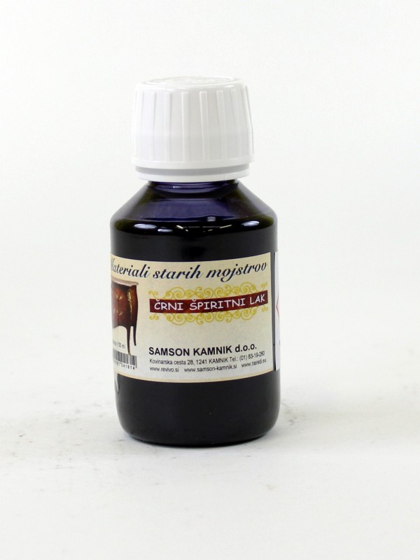 SPIRIT VARNISH, black 100 ml