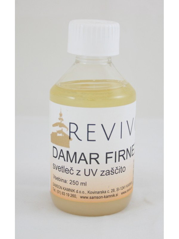 DAMAR VARNISH glossy with UV protection 250 ml