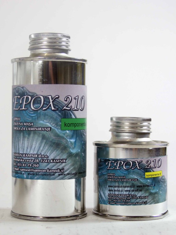 EPOKSIDNA SMOLA EPOX 210 200 g 100 g