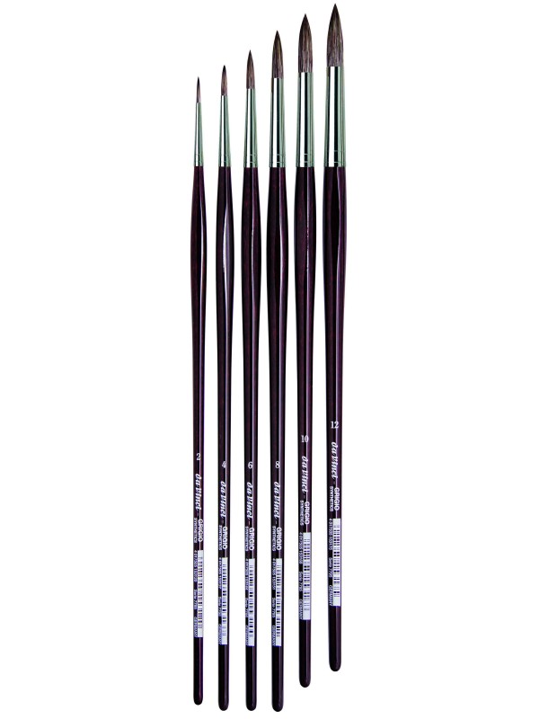 Čopič GRIGIO sintetic,koničast,dolg