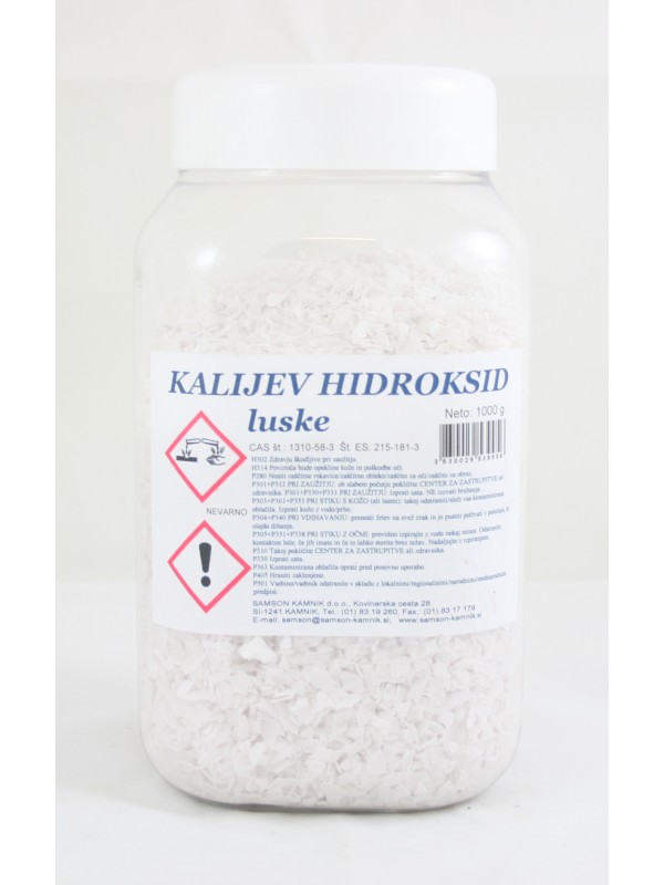 POTASSIUM HYDROXIDE flakes