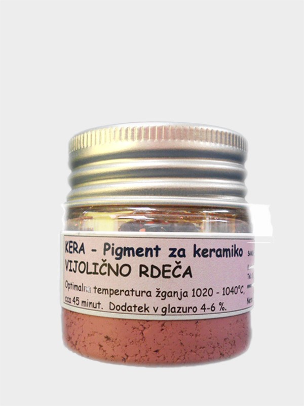 KERA - pigment vijolično rdeč 21 30 g