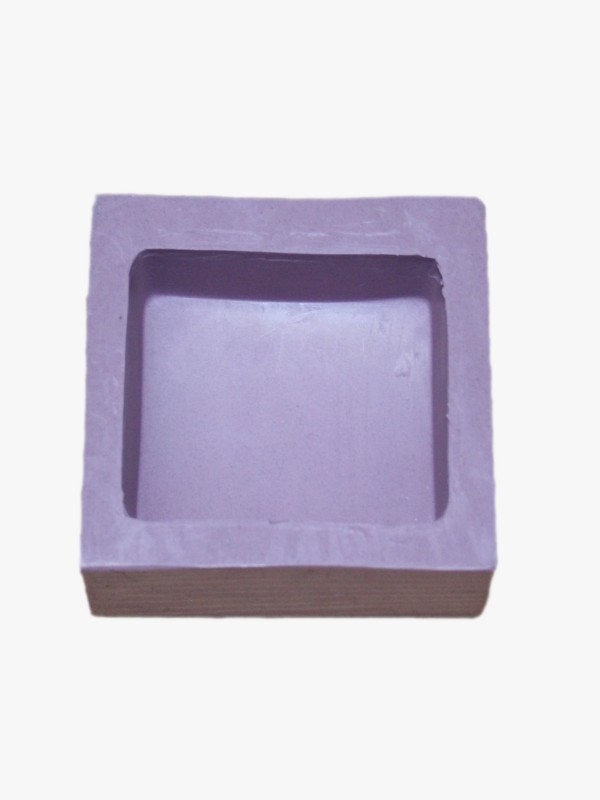 Silicone mold for soap square