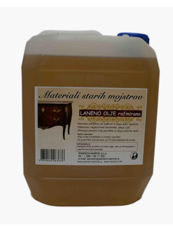 LINSEED OIL - refined 10 l