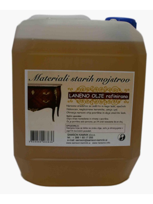 LINSEED OIL - refined 20 l