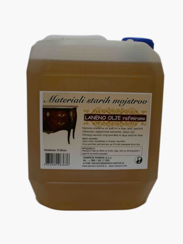 LINSEED OIL - refined 5l