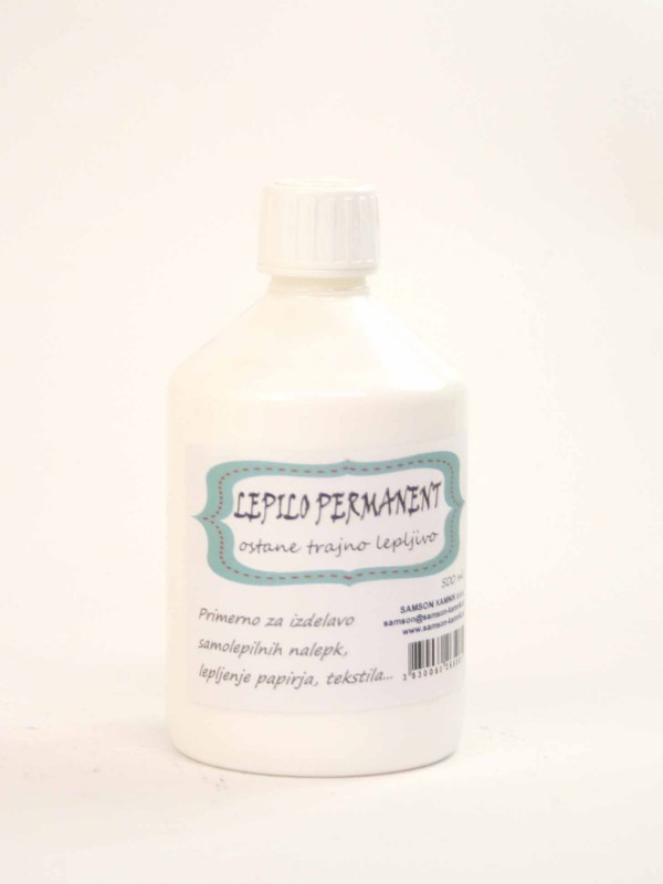 PERMANENT GLUE (stays sticky ) 500 ml