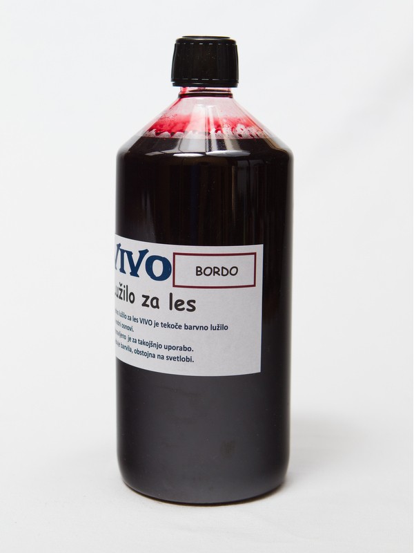 Water-based wood stain BORDEAUX