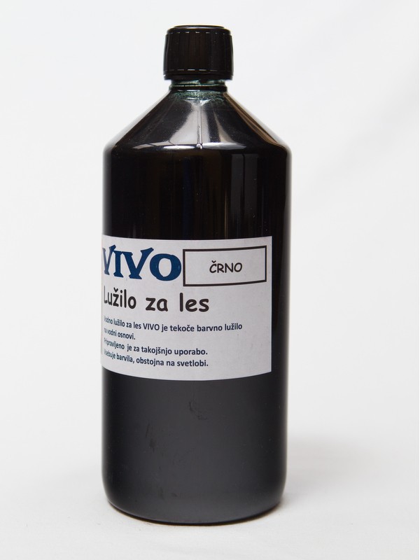 Wood Stain BLACK water 1 l