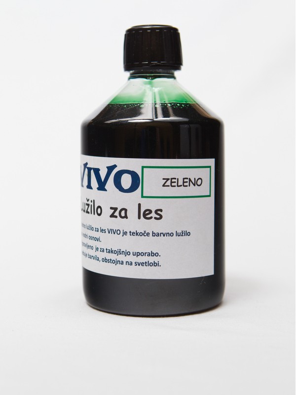 Water-based wood stain GREEN