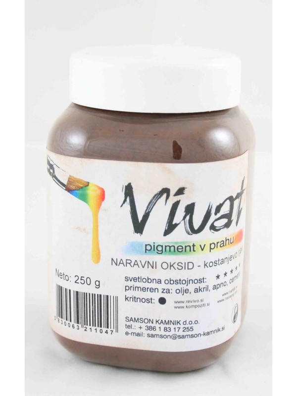 VIVAT - natural oxide CHESTNUT BROWN 250g
