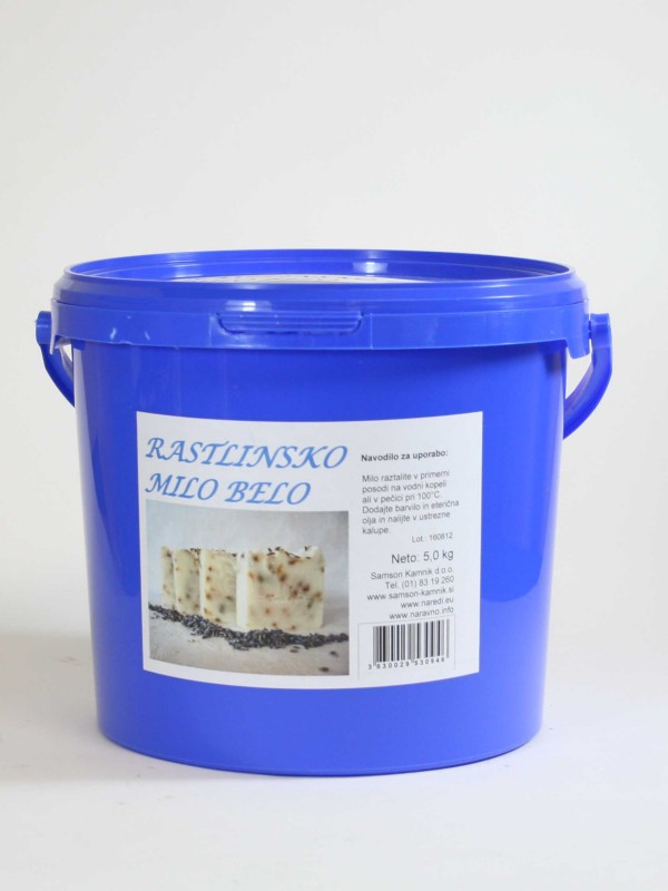 PLANT SOAP for pouring 5 kg white