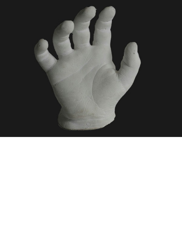 Hand cast made from Quartzite - Skin paste was used to make the mold
