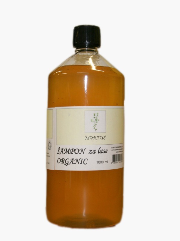 MYRTUS SHAMPOO base ORGANIC 1l