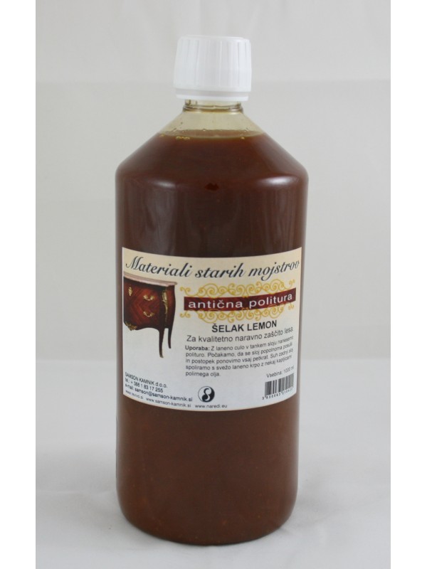 SHELLAC POLISH LEMON 1000 ml