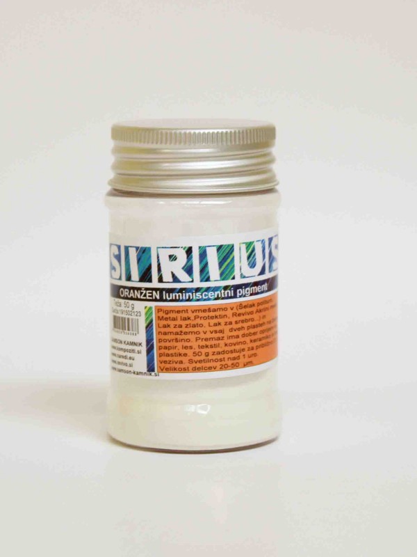 SIRIUS - orange luminescent pigment 50g