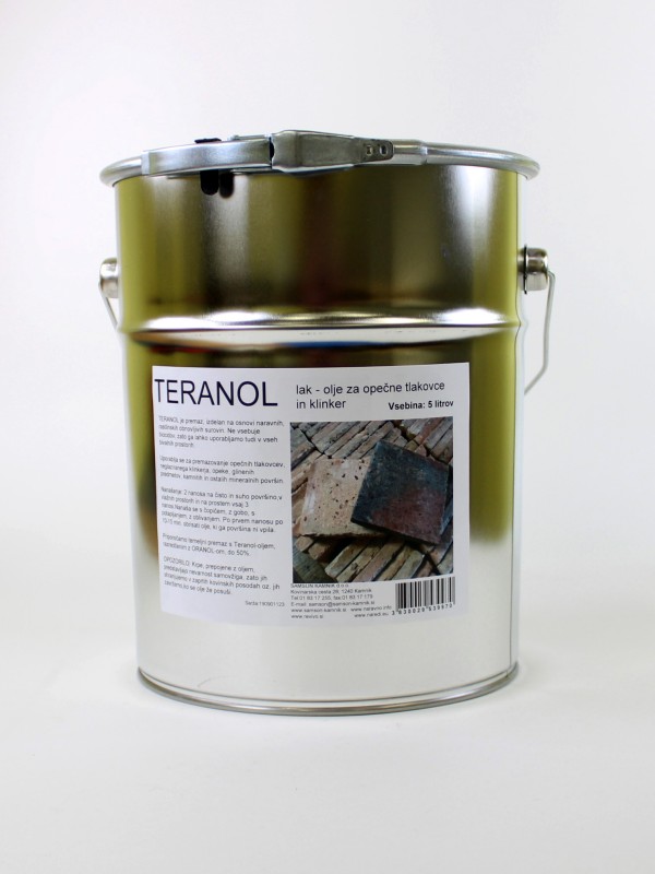 TERANOL lacquer-oil for brick pavers and clinker 5l