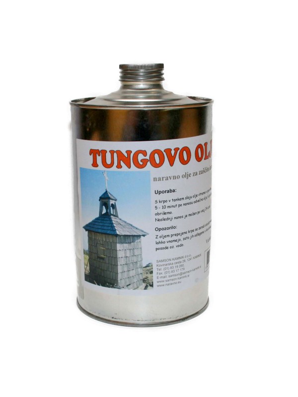 TUNG OIL for protecting wooden surfaces 1 l