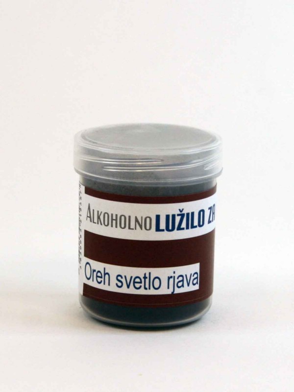 Lužilo za les ALKOHOLNO - OREH SVETLO RJAVA 10 g